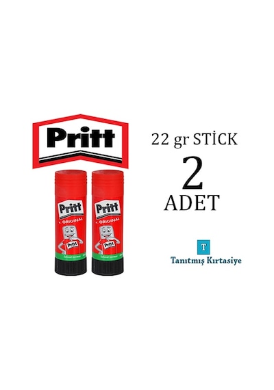 Pritt Stick Yapıştırıcı 22gr. 2 Adet