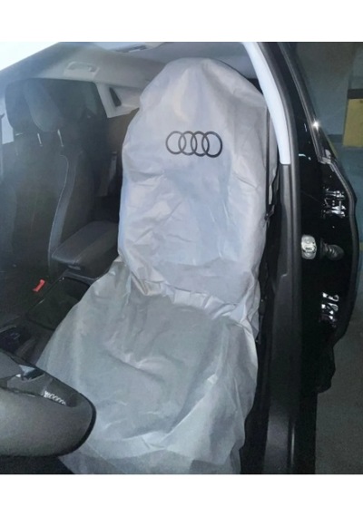Baskılı Koltuk Kılıfı Audi Bez Servis Koruma Kılıf 2 Adet