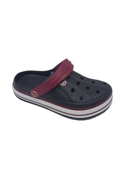 Zerhan Akınalbella 457 Unisex Siyah Beyaz Bordo Sabo Terlik