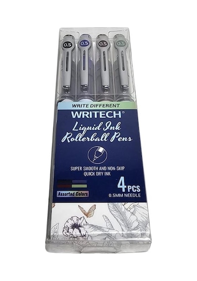 Writech Liguid 05 Mm 4 Renk Roller Kalem Seti