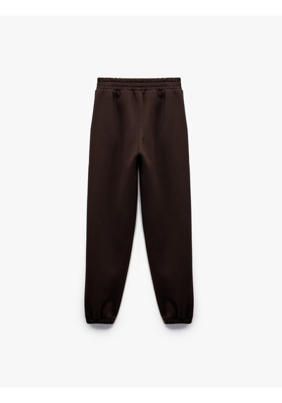 Koton Şardonlu Cepli Beli Lastikli Oversize Jogger Eşofman Altı Kahverengi 6wal40017ık Kahve Koton Şardonlu Cepli Beli Lastikli Oversize Jogger Eşofman Altı Kahverengi 6wal40017ık Kahve