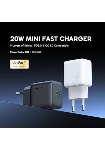 Oraimo 20w Hızlı Şarj Cihazı Ocw-5202e Whıte