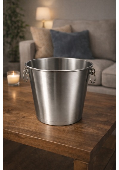 Premium Metal Buz Kovası Renkli