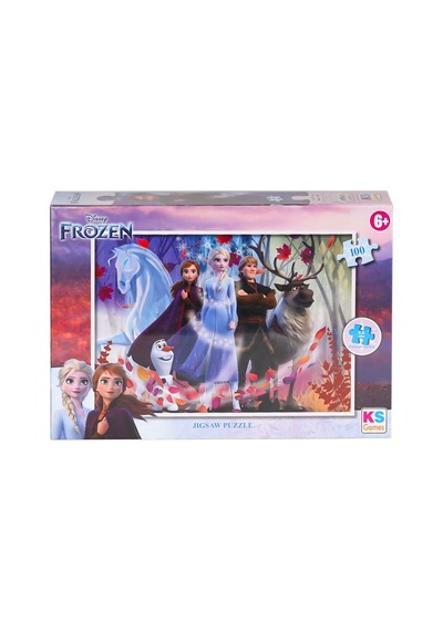 Frz 714 Frozen Puzzle 100 Parça -ks Puzzle Standart