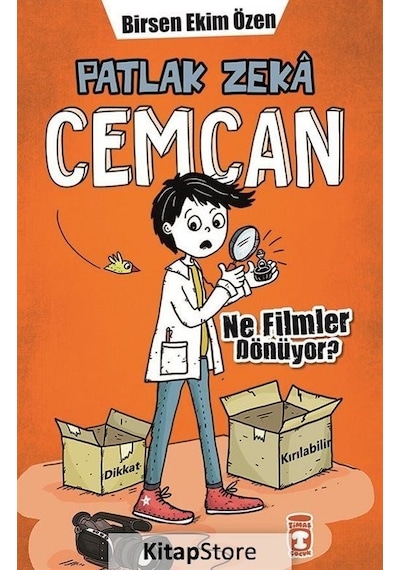 Patlak Zeka Cemcan - Ne Filmler Dönüyor? - Birsen Ekim Özen - Timaş Çocuk