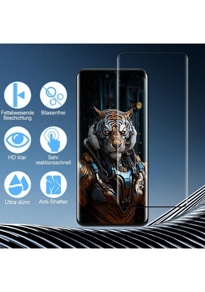 Honor Magic 6 Pro Ekran Koruyucu Cam Tam Kaplar Polymer Nano Glue