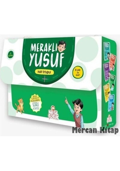 Meraklı Yusuf Seti - 6 Kitap Takım - Halit Ertuğrul - Nesil Çocuk Yayınları