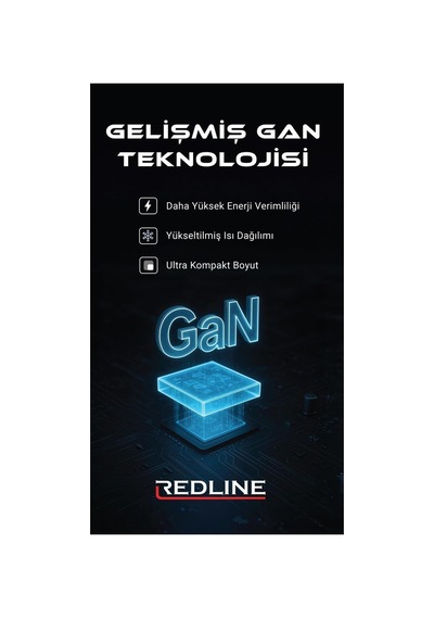 Type-c Ve Usb-a Portlu 35w Gan Hızlı Şarj Adaptörü