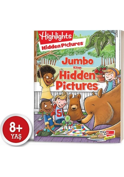 Jumbo Kitap Hidden Pictures Dikkat Geliştirme Serisi 522585315