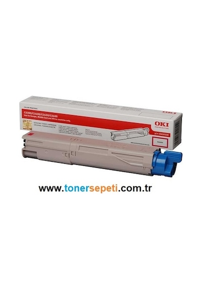 Tonersepeti Oki C3300-43459346 Kırmızı Toner Y.k.