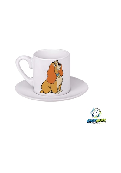 Lady Türk Kahvesi Fincanı 0148 Beyaz