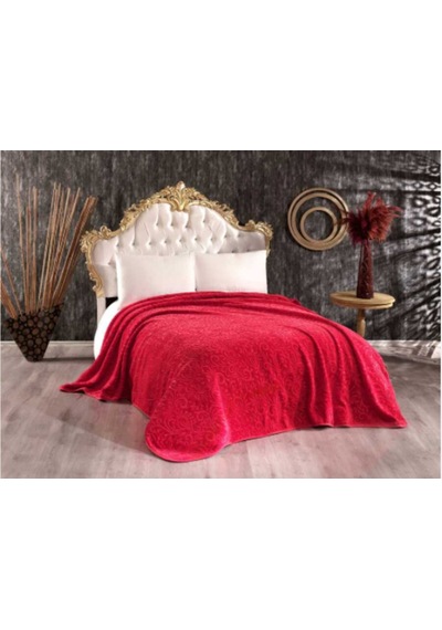 Sense Lüks Goldvizon Battal Boy Battaniye 516 Kırmızı 220X240 Kırmızı