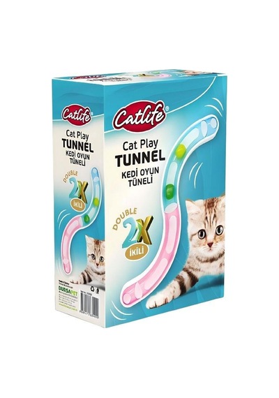 Catlife Double Kedi Oyun Tüneli 2'li