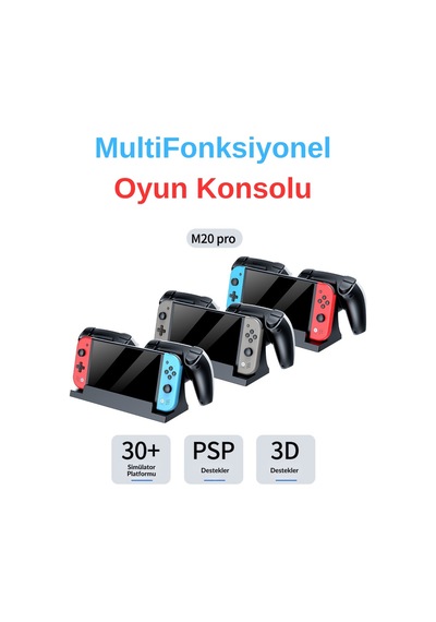 Wearfitpro M20pro Tv Bağlantılı Elde Kullanılabilir Oyun Konsolu Joystick Ve Stand  Gamepad Oyun Konsolu