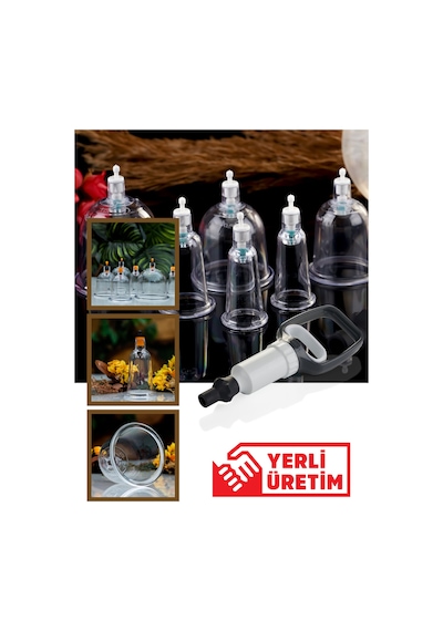 100 Adet 6 Numara Hacamat Hacamat & Masaj Kupası