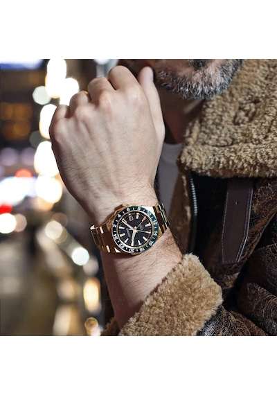 Citizen Series8 Automatic Gmt Nb6033-51e Erkek Kol Saati Altın