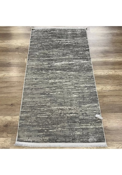 Hoom Rugs Rare 1041 Antrasit Modern Mikrofiber Makine Halı Antrasit