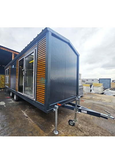 250 X 800 Teras Evim Tiny House Akustik Pvc Kaplama Kendinden Çatılı Kredi Kartına Vade Farksız Taksit Fabrikadan