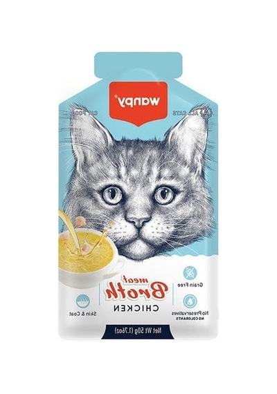 Tavuklu Tahılsız Kedi Çorbası, 12 Adet 50 Gr Paket 100 G