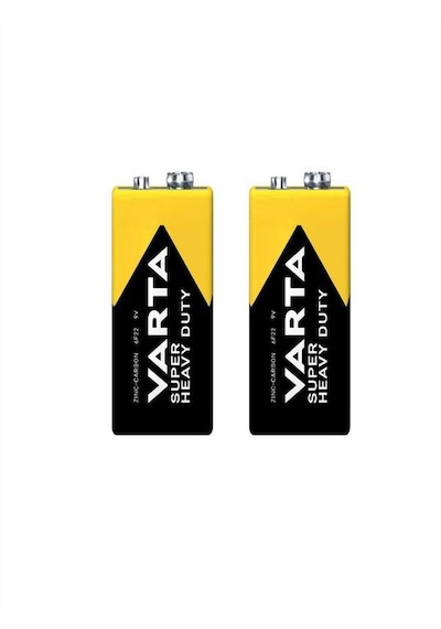 Varta Süperlife Manganez 9V Pil 2 Adet