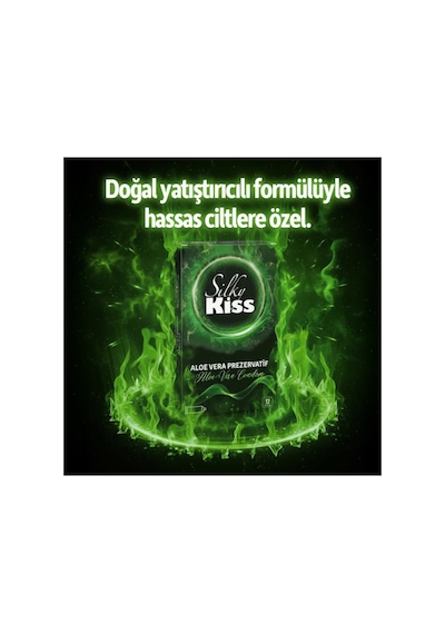 Sılky Kıss Aloe Vera 12 Li Prezervatif