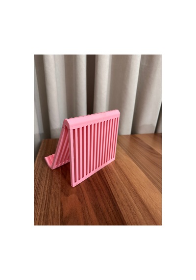 Yüksek Kalite Modern Çizgili Çok Amaçlı Pembe Tablet Standı ,kitap Ve Dosya Standı/ Organizer - 917253918