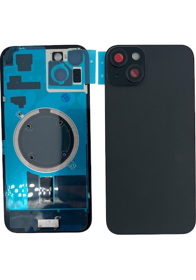Teknonet Apple Uyumlu iPhone 15 Plus Kamera Camlı Batarya Kapağı 001