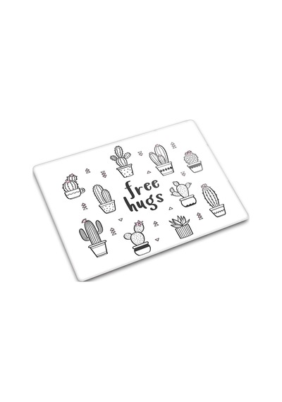 Decorita Cam Kesme Tahtası|Free Hugs|30cm x 40cm