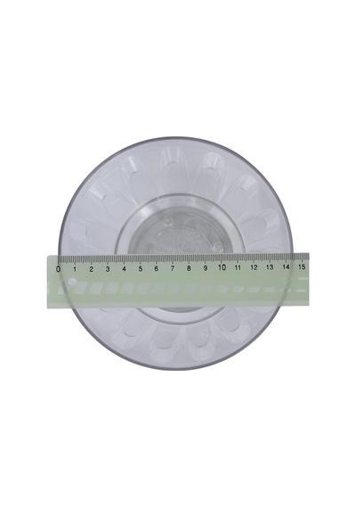 2 Adet Plastik Orkide Saksısı Seti 1,5 Lt Gizli Tabaklı Şeffaf Saksı 145 X 135 Mm Diğer