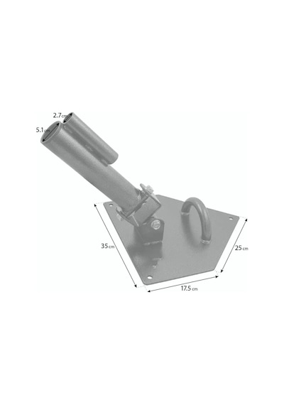 T Bar Row Platform - T Bar Rowing Sabitleme Aparatı - Barbell Row - Olimpik Bar Stand