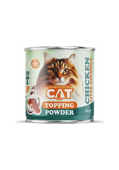 Euro-gold - 696 - Cat Topping Tavuk Ciğerli - Drnds - 60 Gr