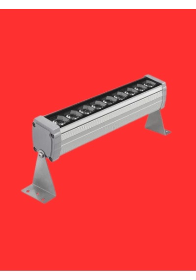 25 Cm 9 Watt Kırmızı Işık Wallwasher Duvar Boyama Ip65
