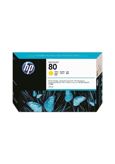 Hp 80-c4873a Sarı Kartuş-9062649056559