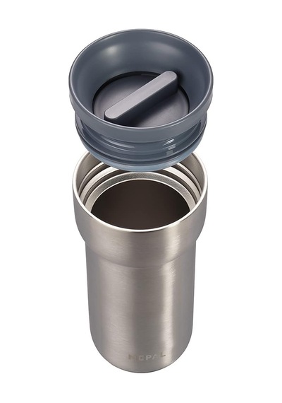 Mepal Ellipse Termos Kupa, 375 Ml, Fırçalanmış, Kahve Demliği, Te Diğer