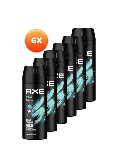 Apollo Erkek Deodorant 150 Ml 6'lı Set