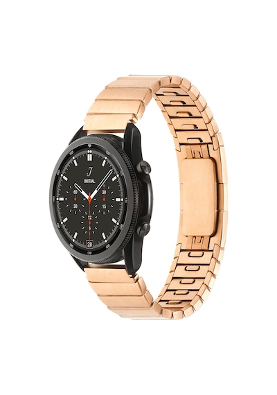 Gear S3 22mm Uyumlu Krd-82 22mm Metal Mkst Kordon-rose Gold