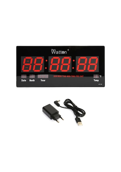 Dijital Duvar Ve Masa Saati Wt-109