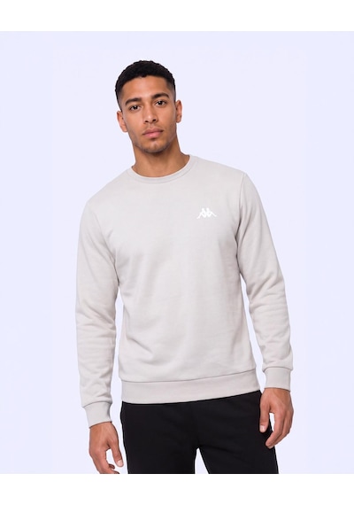 Kappa Tanner Erkek Taş Rengi Regular Sweatshirt