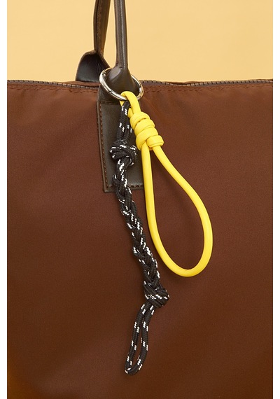 Orijinal Geniş Hacimli Su Geçirmez Paraşüt Kumaş Shopper Trend Ve Şık Büyük Boy Omuz Ve Kol Çantası Kahverengi
