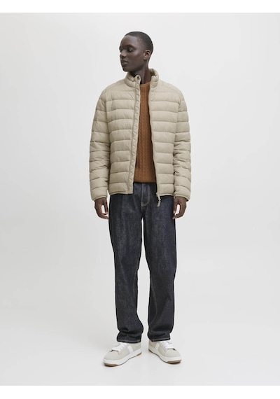 Jack & Jones Puffer Bej Erkek Mont 12280971 Bej