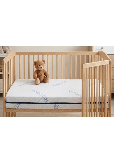 Artex 10cm Süngerli Bebek Çocuk Beşik Yatağı Nano 70x130 Yıkanabilir Kılıflı Park Yatak Oyun Parkı Genel