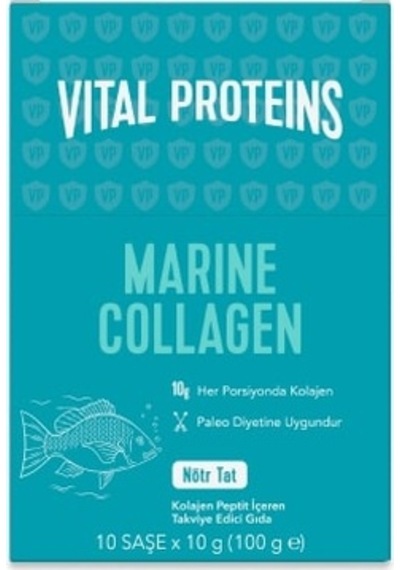 Vital Proteins Marine Collagen  Nötr Tat 10 Saşe x 10 gr