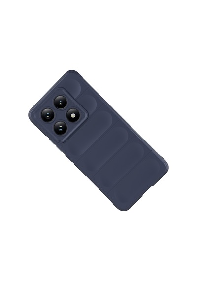 Xiaomi 14t Pro Kılıf Kamera Korumalı Esnek Silikon Parmak Şeritli Pazarplus Koyu Yeşil