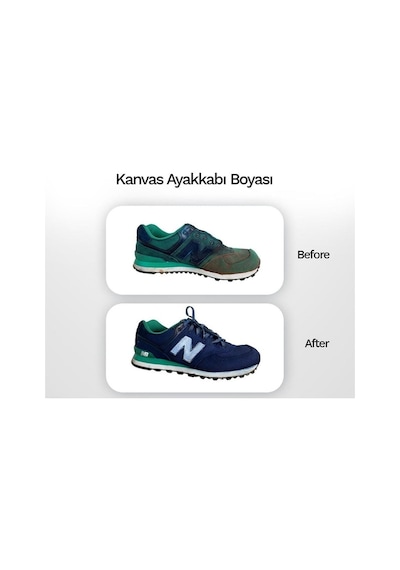 Derby Beyaz Kanvas Bez Kumaş Ayakkabı Boyası 100 Ml Beyaz