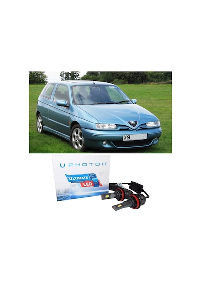 Alfa Romeo 145 Led Xenon Kısa Far Ampulü H1 Ultimate Yeni Seri Beyaz