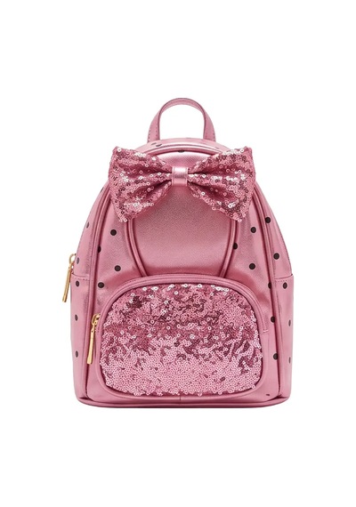 Chocogirl Ruby Deri Kız Çocuk Pul Payet Sırt Çantası Cnt-2013 - Pembe Çok  Renkli