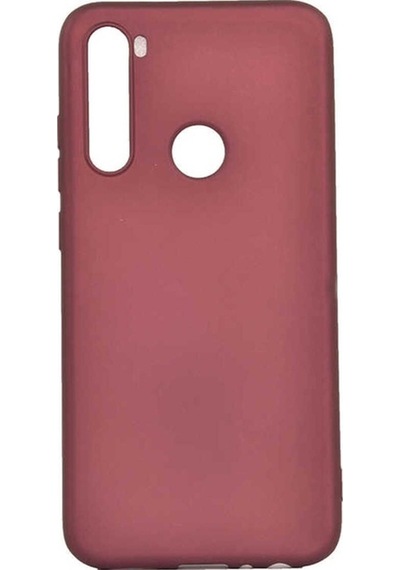 Xiaomi Redmi Note 8 Kılıf Zore Premier Silikon Kapak Mürdüm
