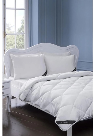 Pierre Cardin Microfiber Yorgan Seti Çift Kişilik Beyaz