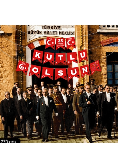 23 Nisan Süsleme Seti, Bayrak, Balon, Süs