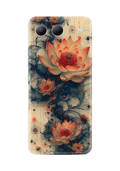 Tecno Spark 40 5g Km8n Uyumlu Kılıf Desen Baskılı Silikon Pandalar Stk:823.tecno Renk28 Renk28